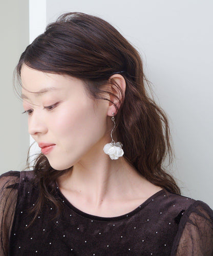 花朵耳夾