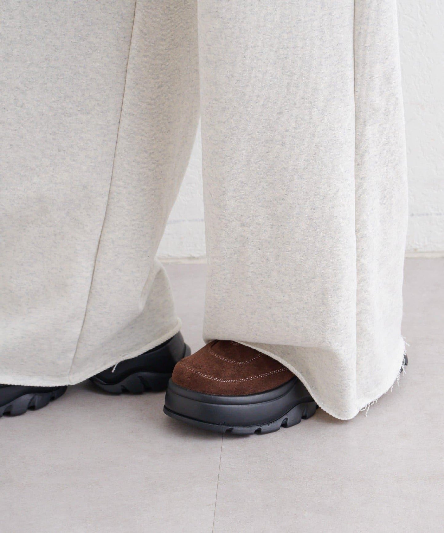 w closet 字母印花 衛衣面料 裙褲