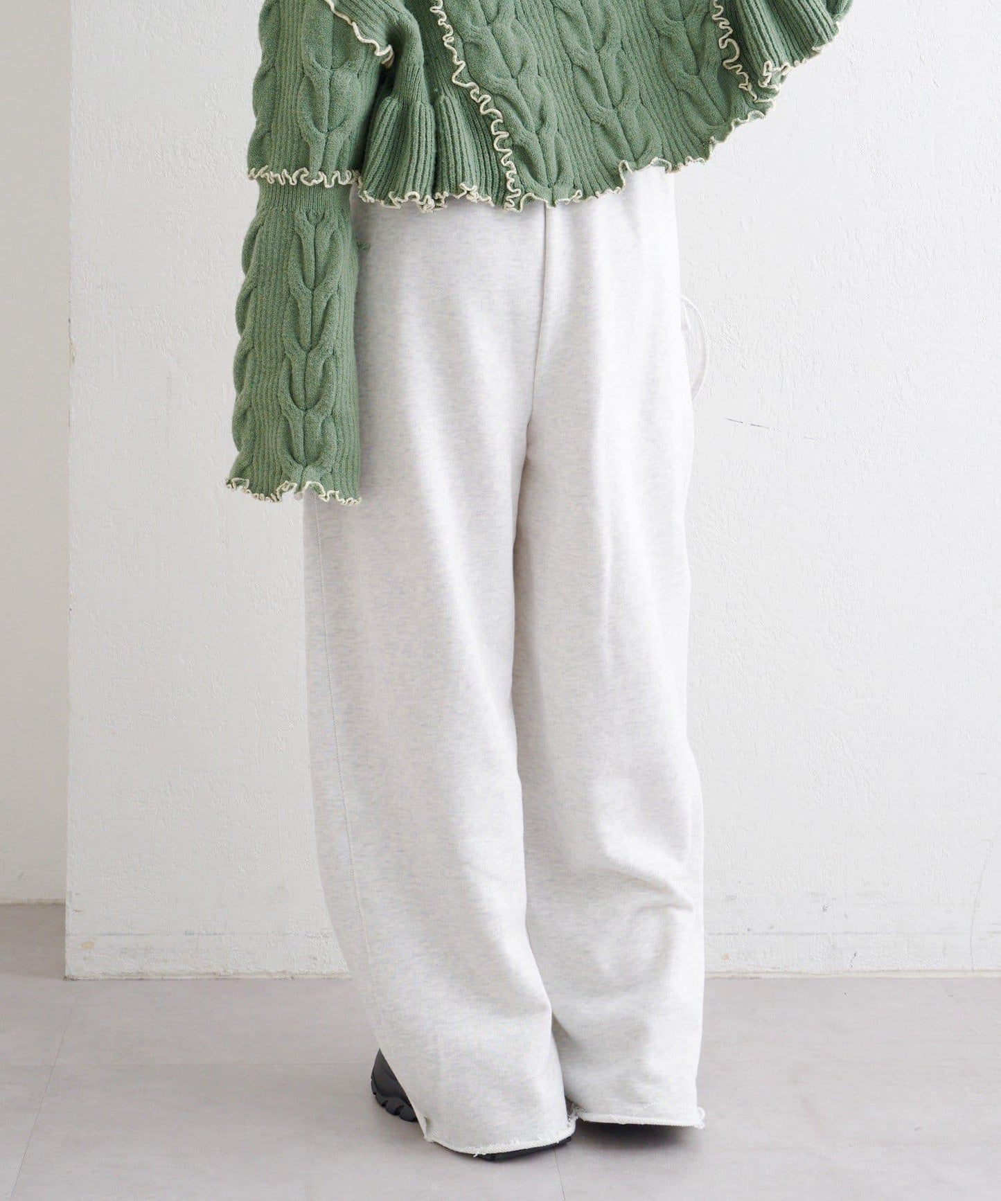 【w closet】蝴蝶結休閒褲