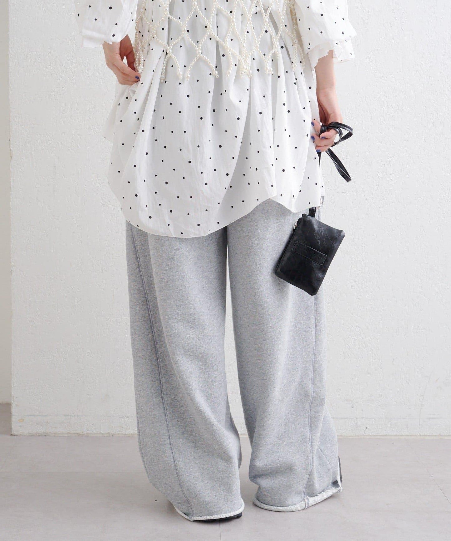 【w closet】蝴蝶結休閒褲