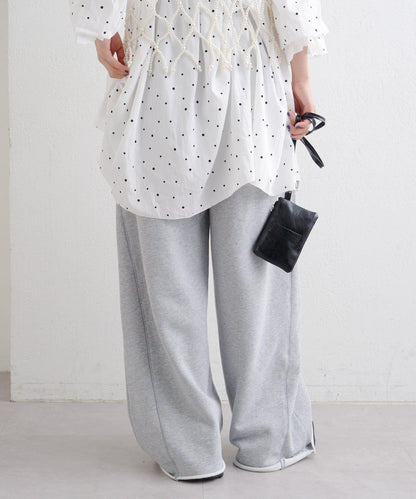 【w closet】蝴蝶結休閒褲