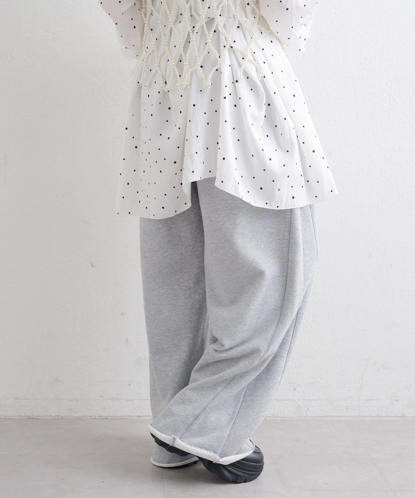 【w closet】蝴蝶結休閒褲