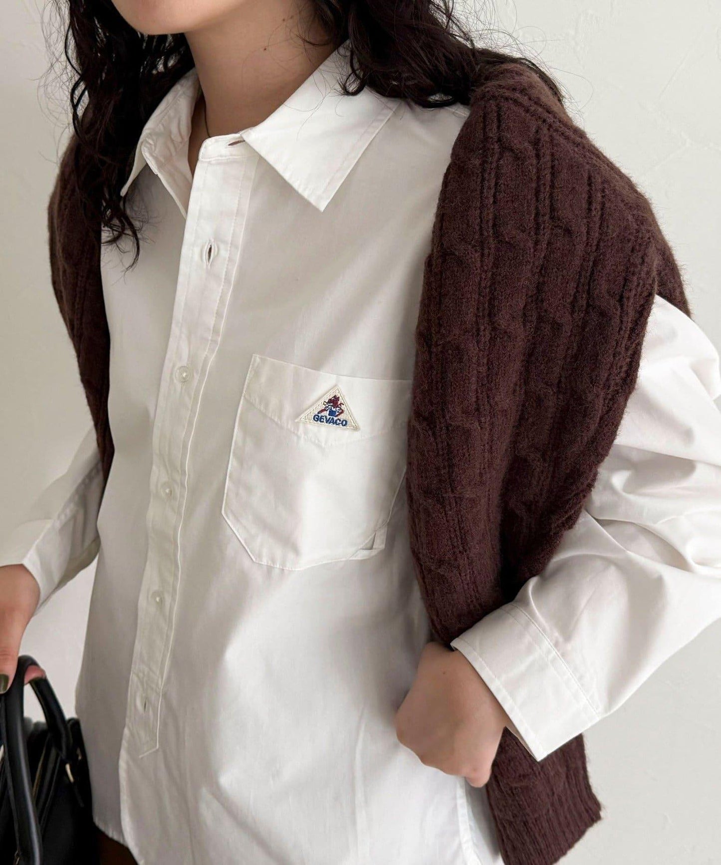 【GEVACO/ゲバコ】基礎款磨毛襯衫
