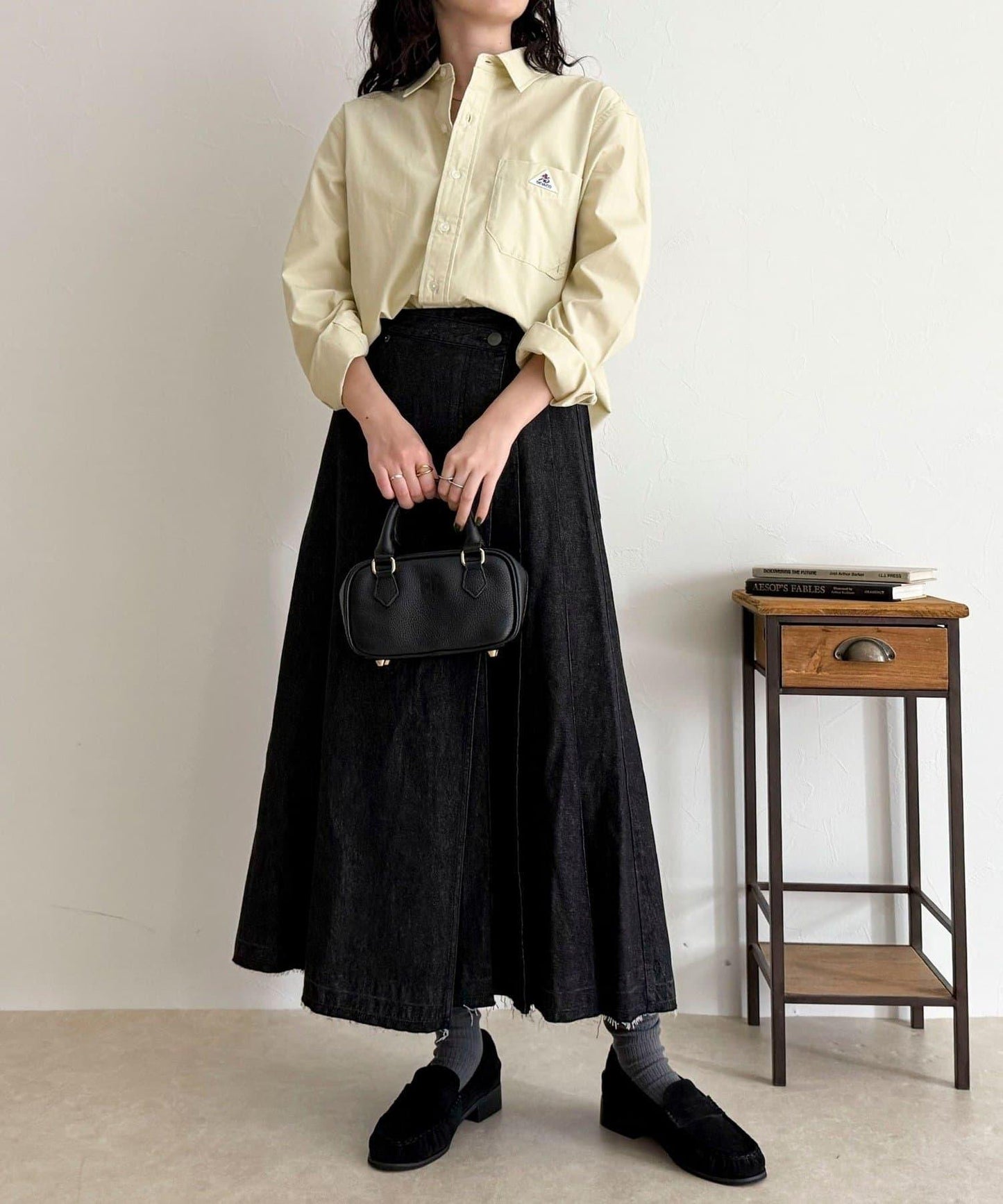 【GEVACO/ゲバコ】基礎款磨毛襯衫