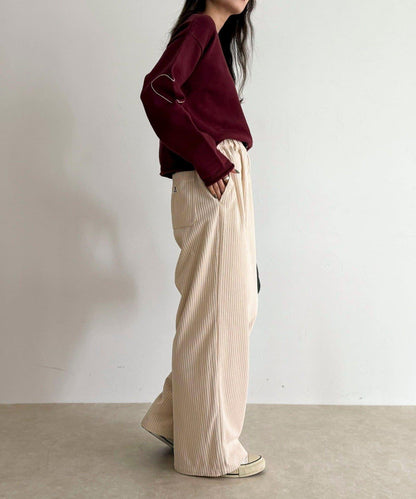 【GEVACO/ゲバコ】燈芯絨長褲