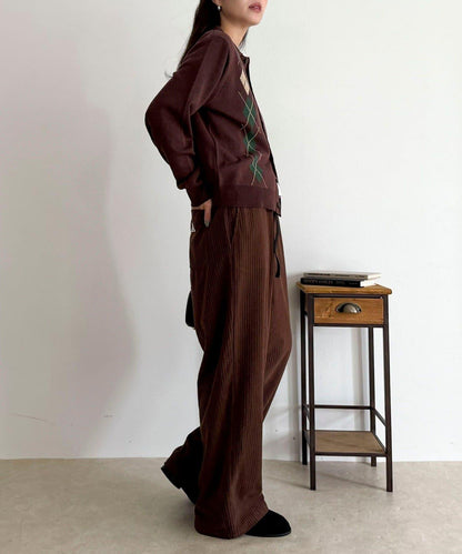 【GEVACO/ゲバコ】菱格針織開衫