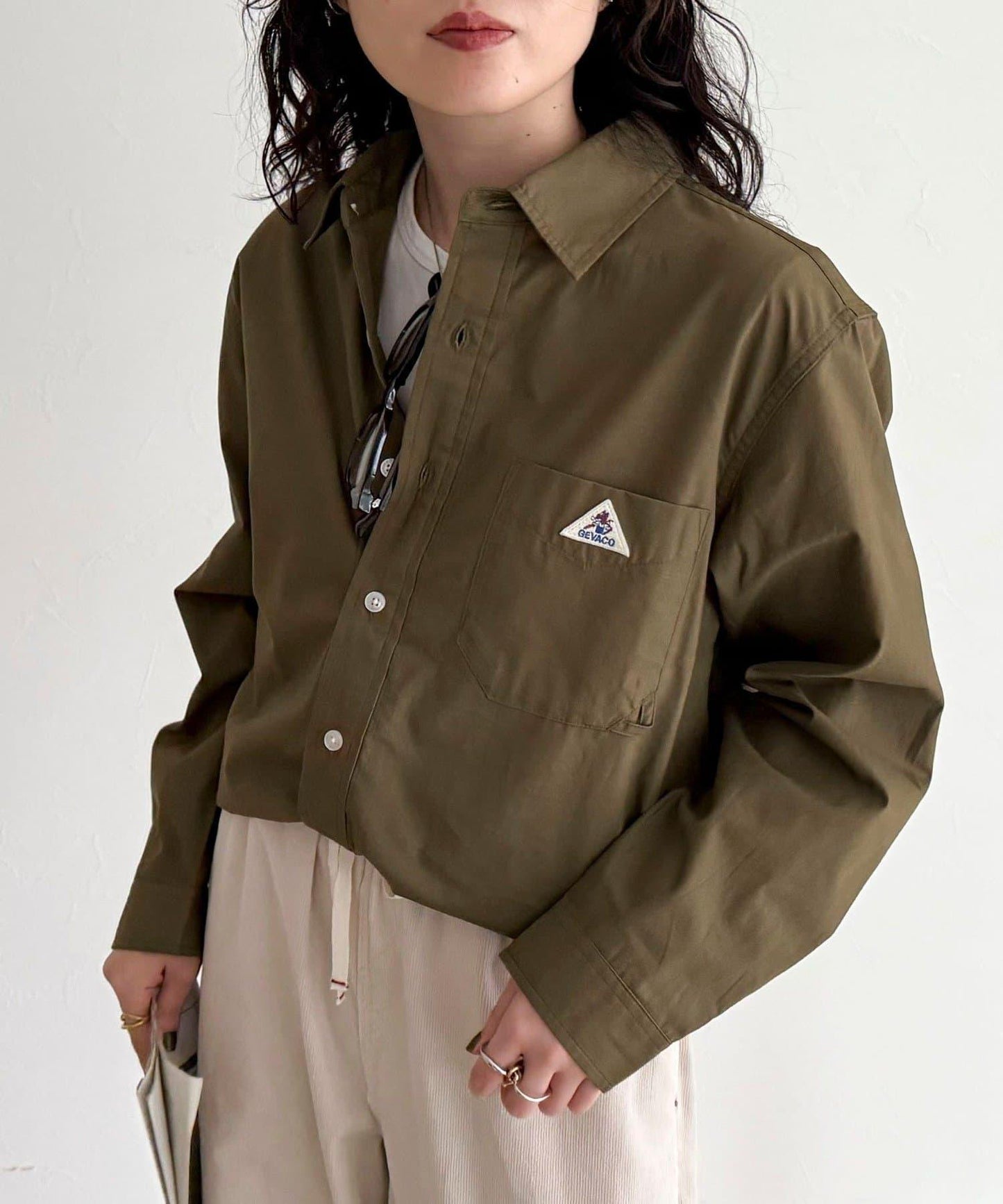 【GEVACO/ゲバコ】基礎款磨毛襯衫