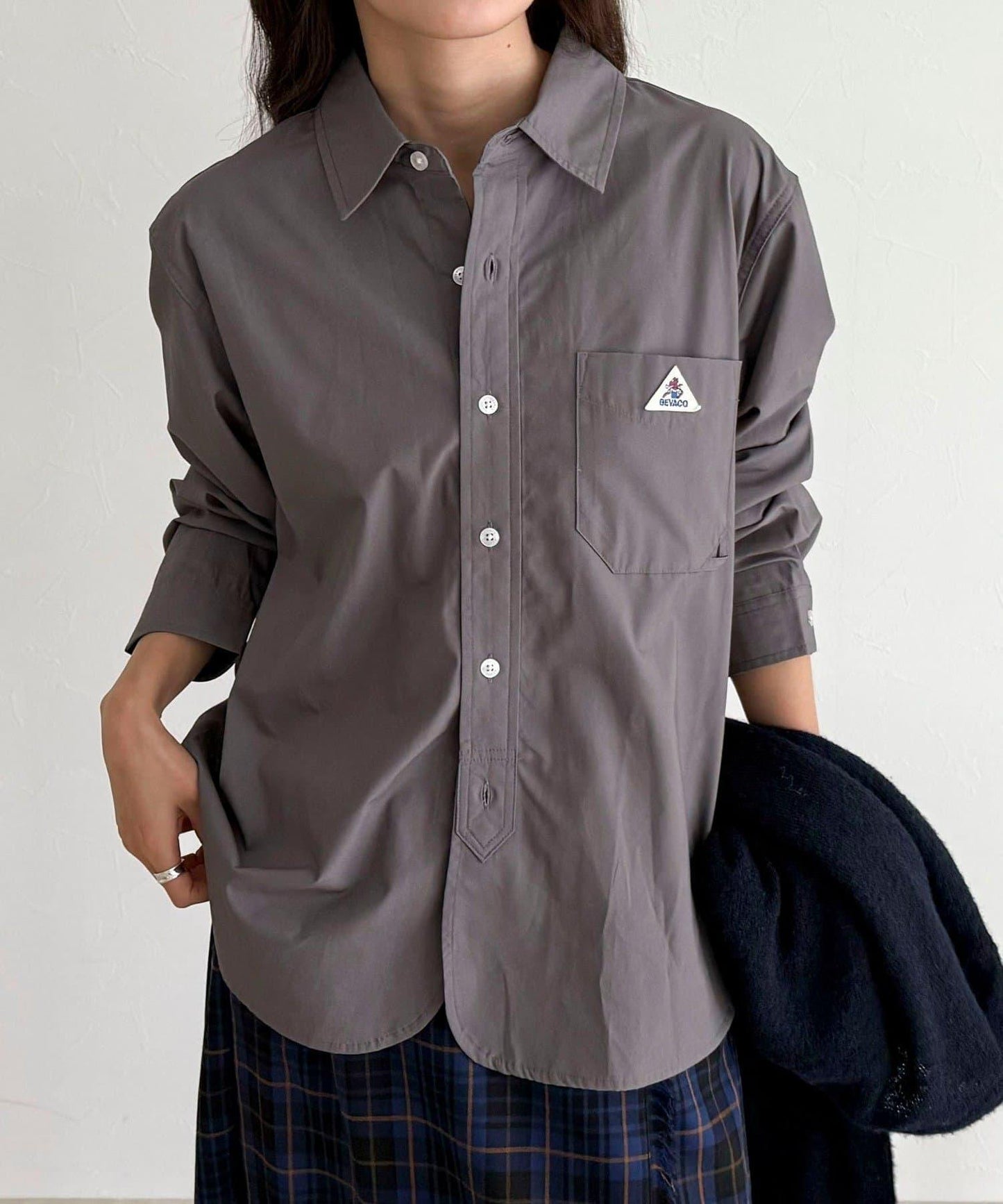 【GEVACO/ゲバコ】基礎款磨毛襯衫