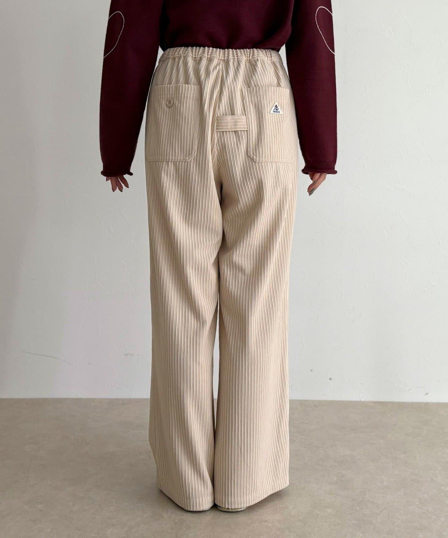 【GEVACO/ゲバコ】燈芯絨長褲