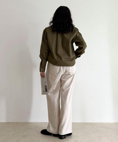 【GEVACO/ゲバコ】基礎款磨毛襯衫