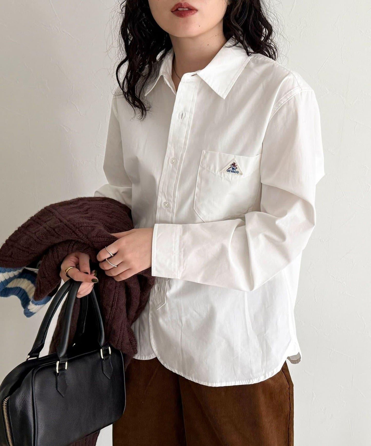 【GEVACO/ゲバコ】基礎款磨毛襯衫