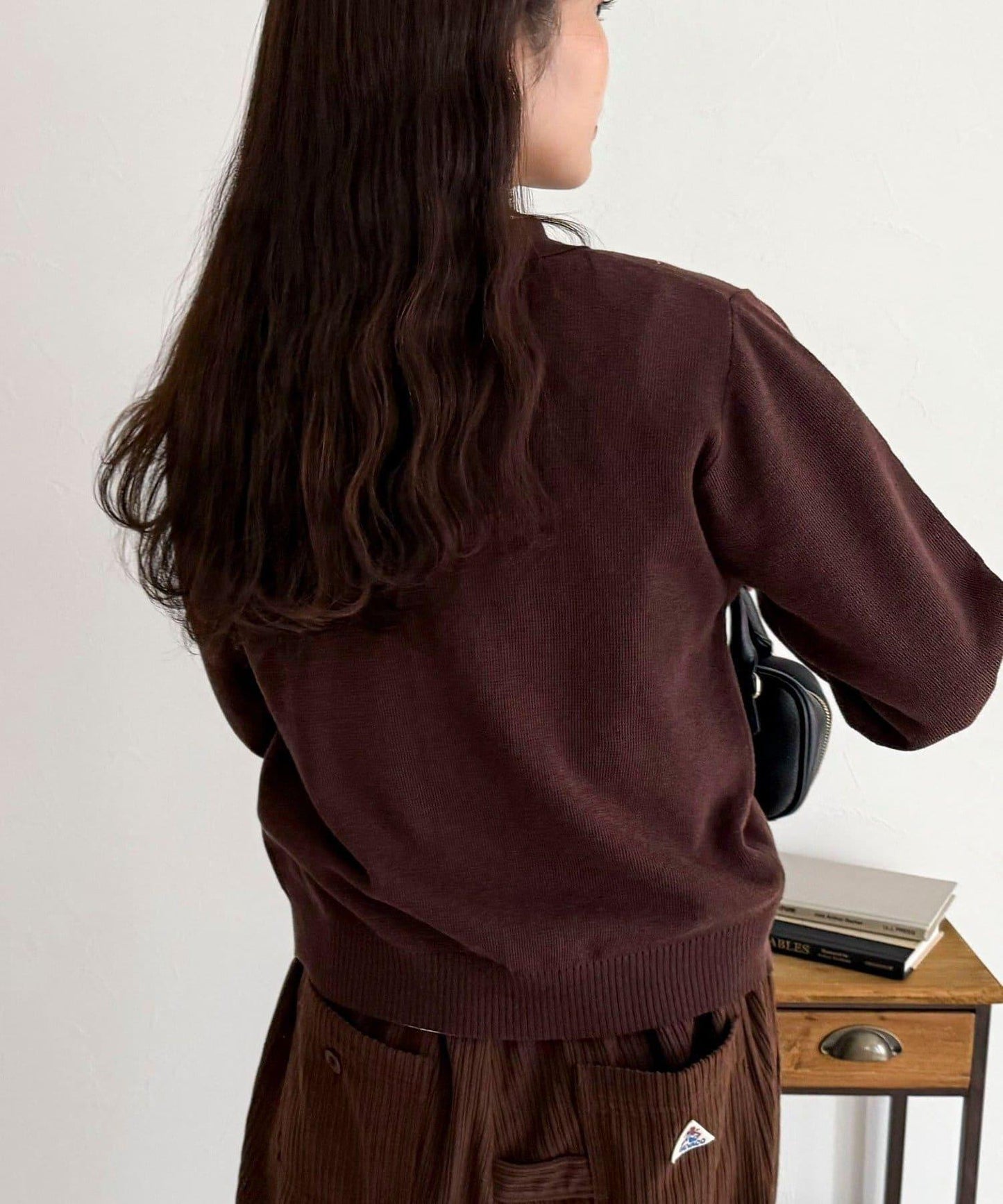 【GEVACO/ゲバコ】菱格針織開衫