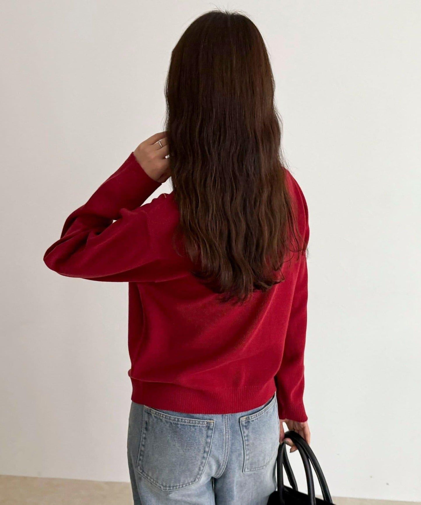 【GEVACO/ゲバコ】菱格針織開衫