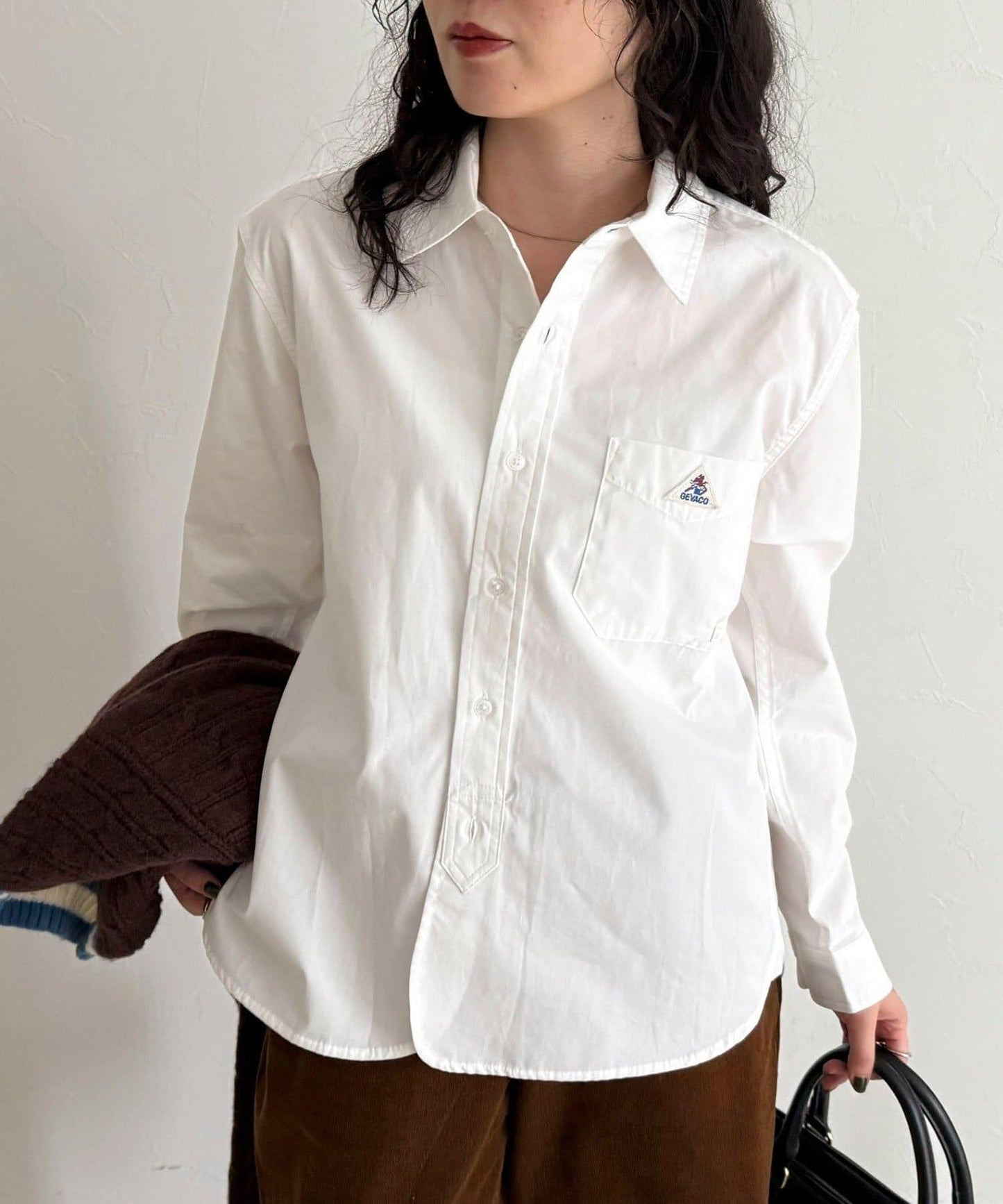 【GEVACO/ゲバコ】基礎款磨毛襯衫