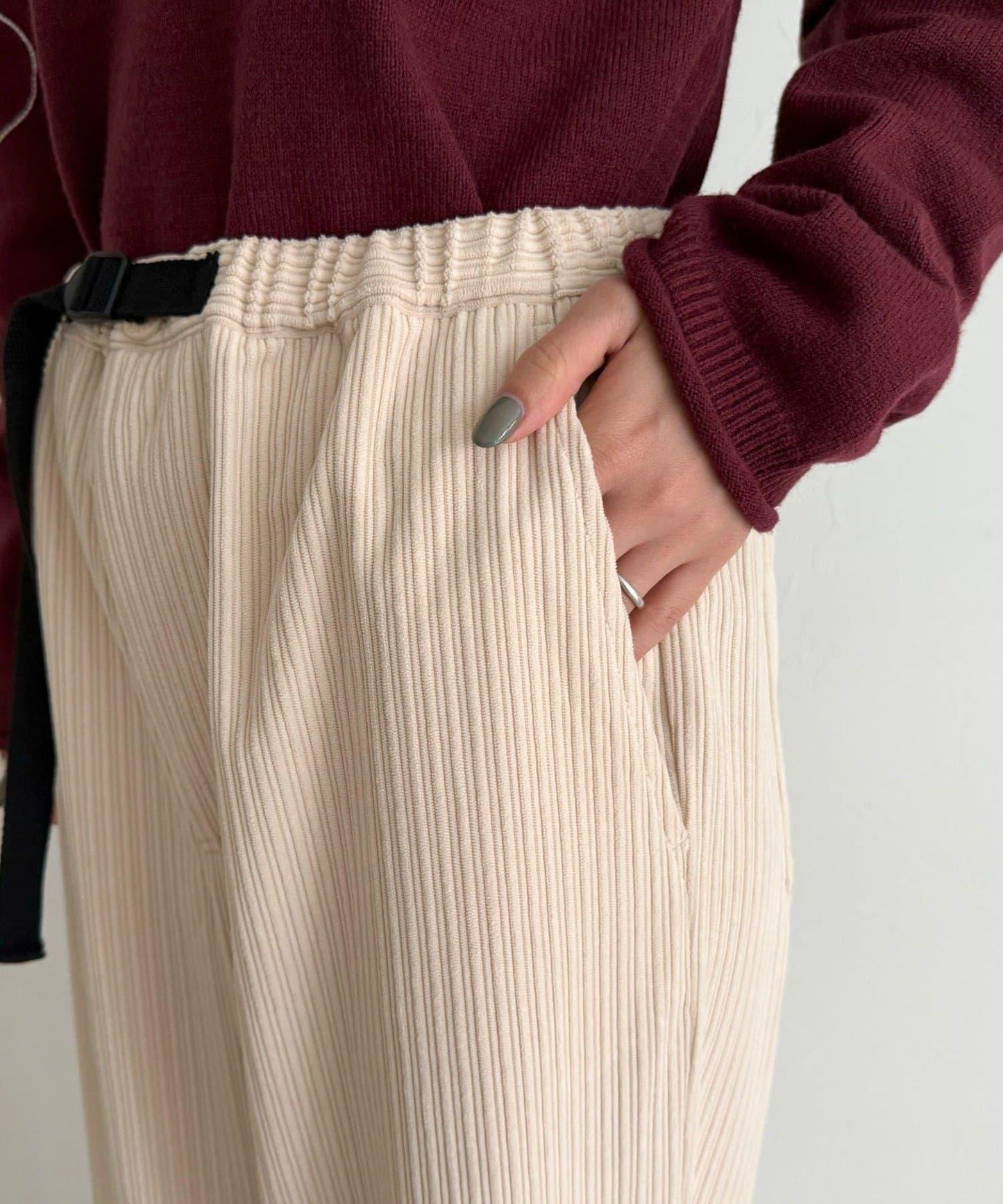 【GEVACO/ゲバコ】燈芯絨長褲