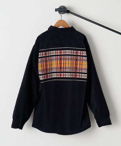 【聯名】復古燈芯絨襯衫