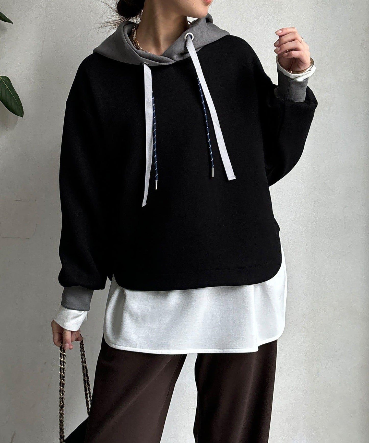 雙層連帽衛衣