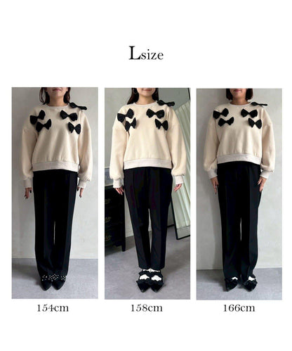 隨機蝴蝶結加絨衛衣