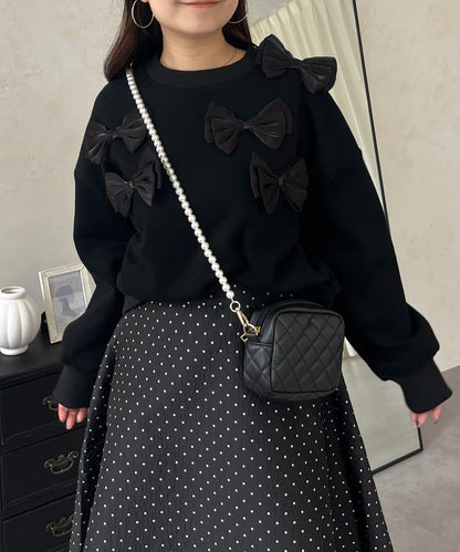 隨機蝴蝶結加絨衛衣