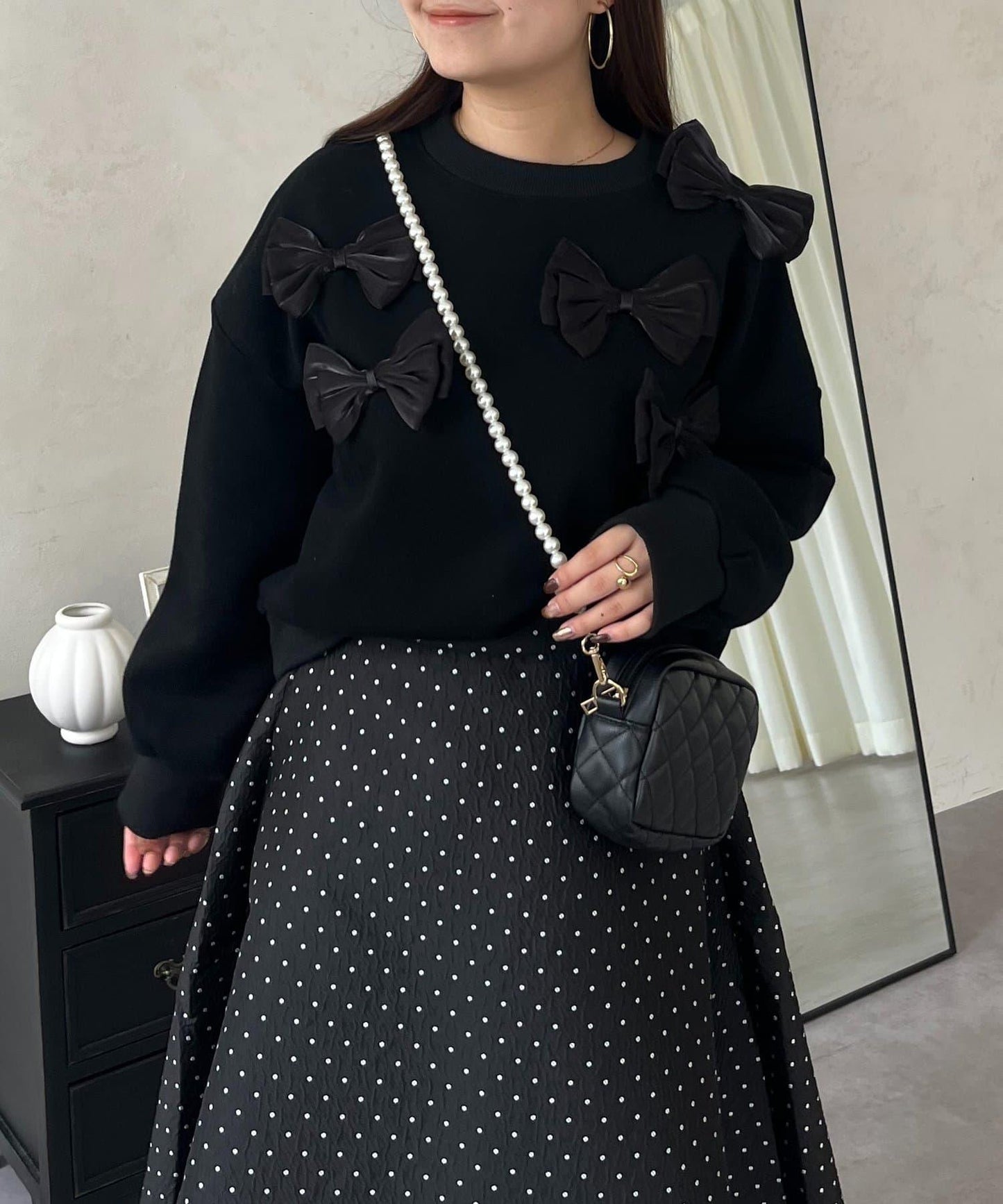 隨機蝴蝶結加絨衛衣