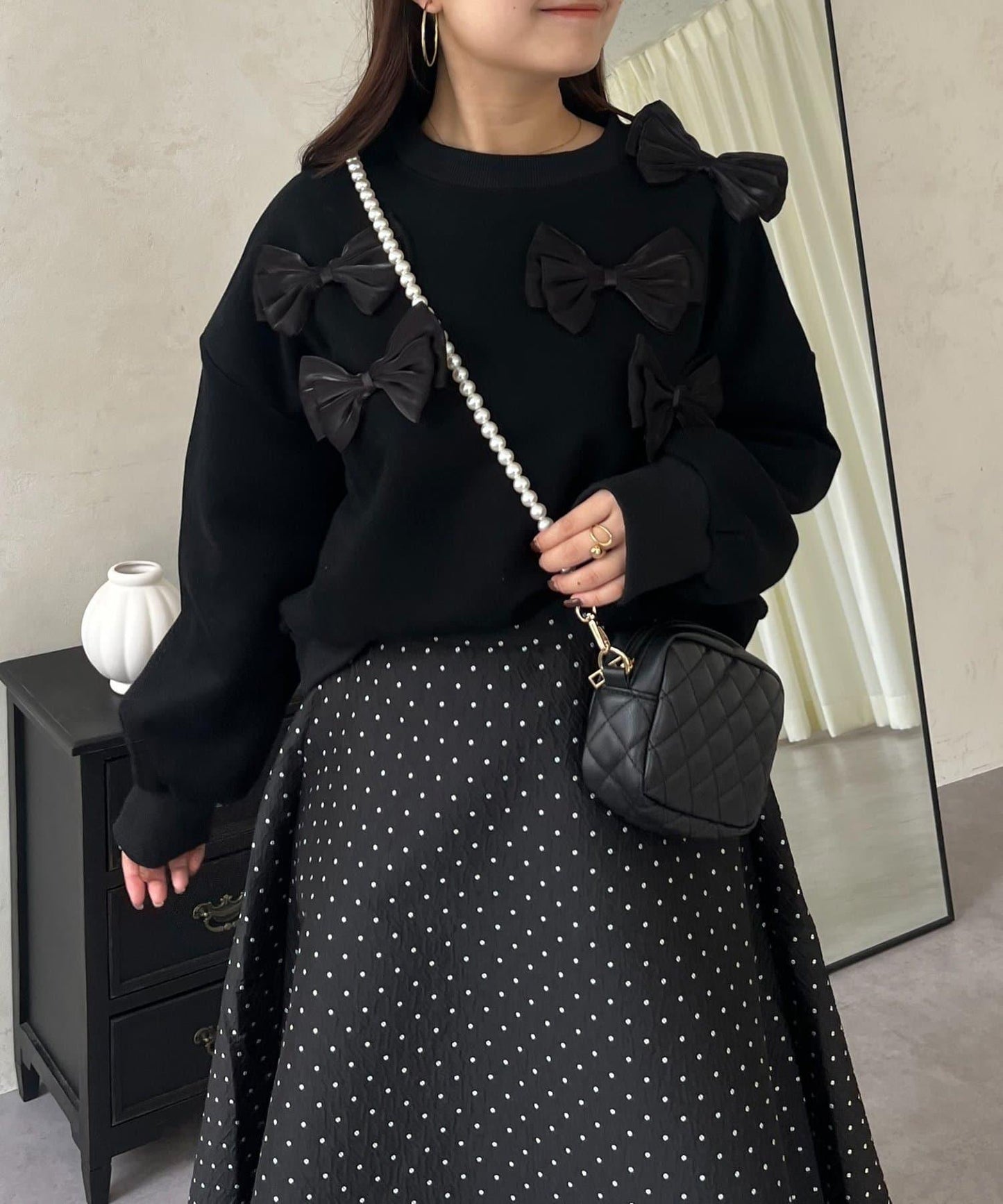 隨機蝴蝶結加絨衛衣