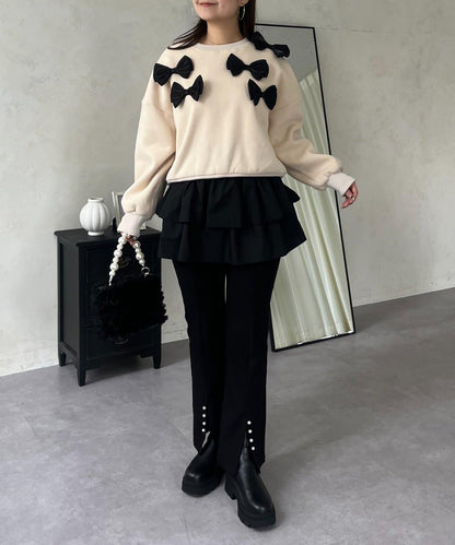 隨機蝴蝶結加絨衛衣