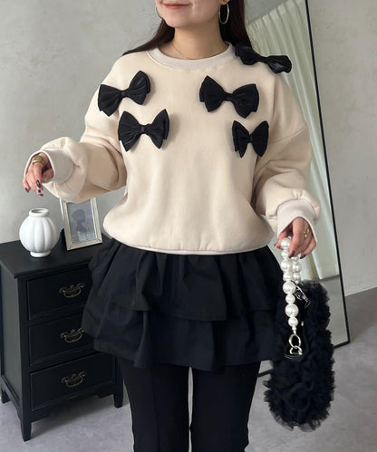 隨機蝴蝶結加絨衛衣