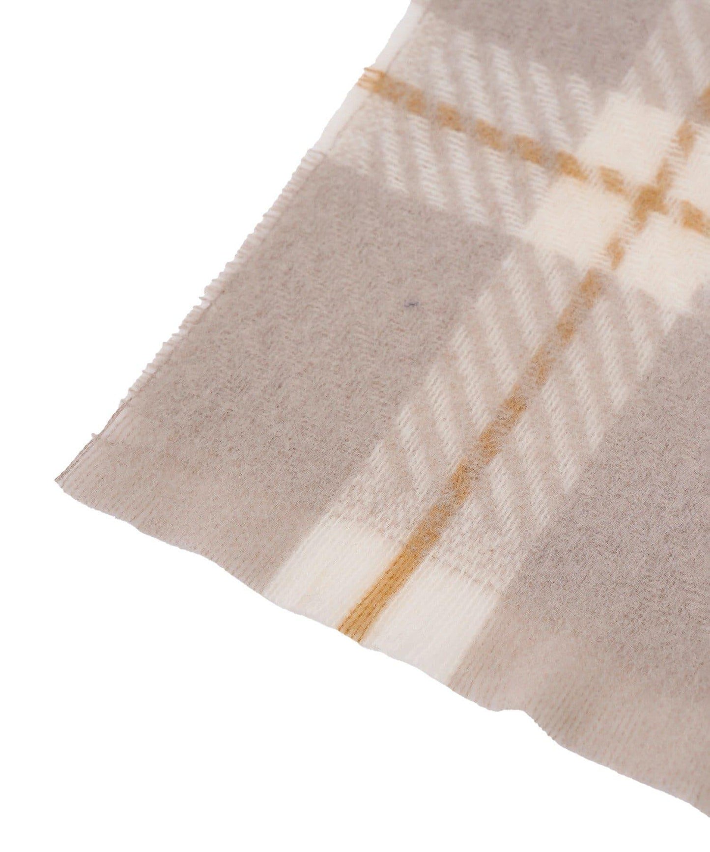 チェックマフラー