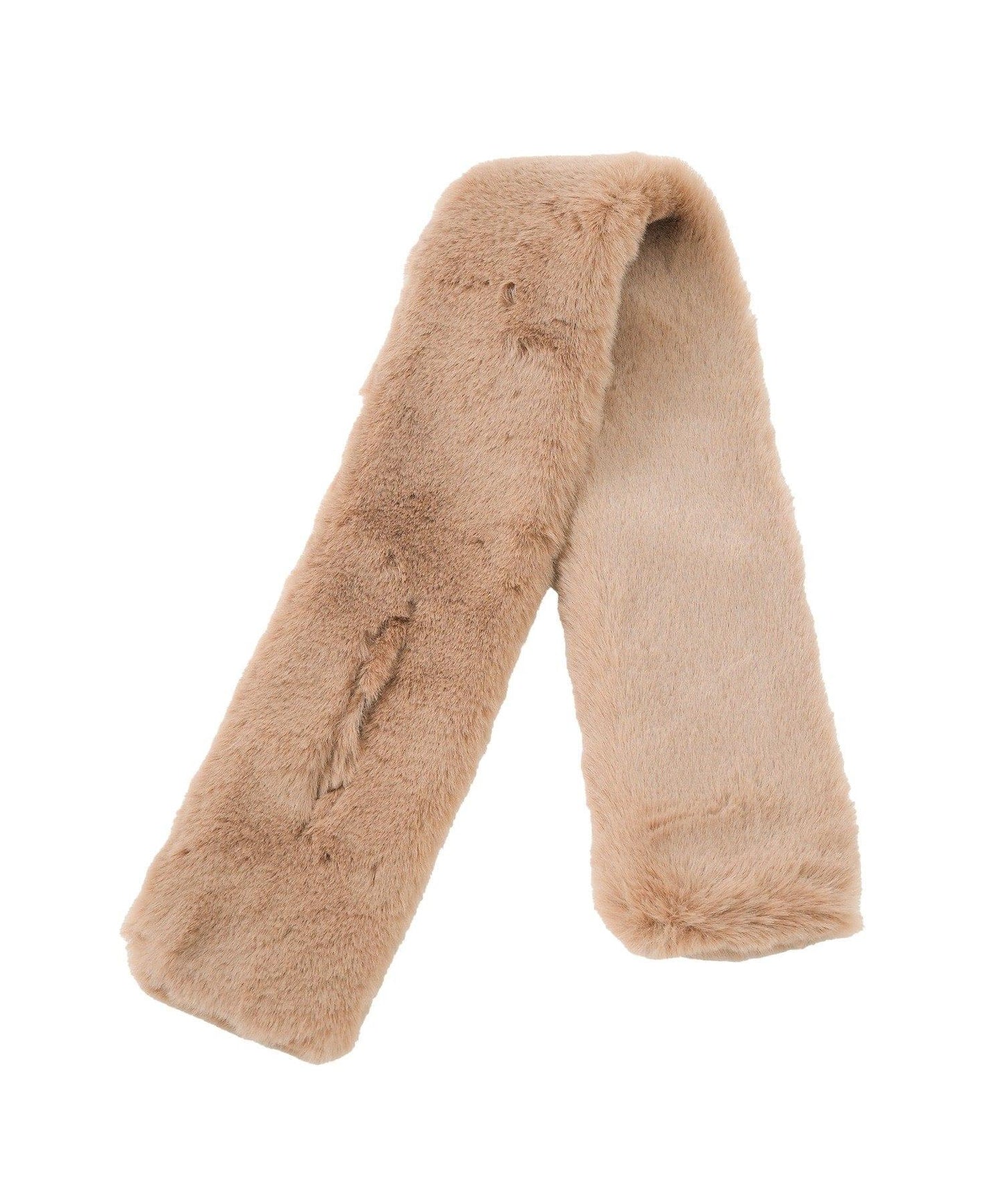 フェイクファーティペットマフラー