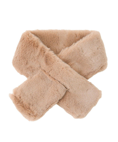 フェイクファーティペットマフラー