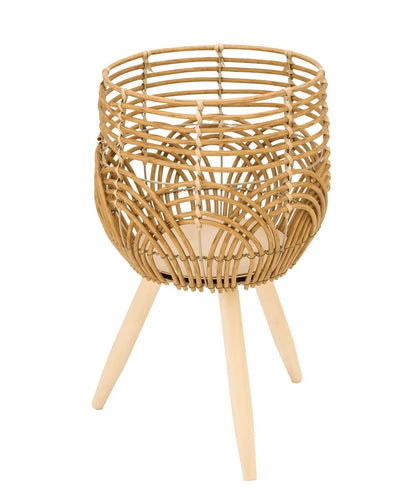 《WEB限定商品》脚付きPPラタンポットスタンド:L