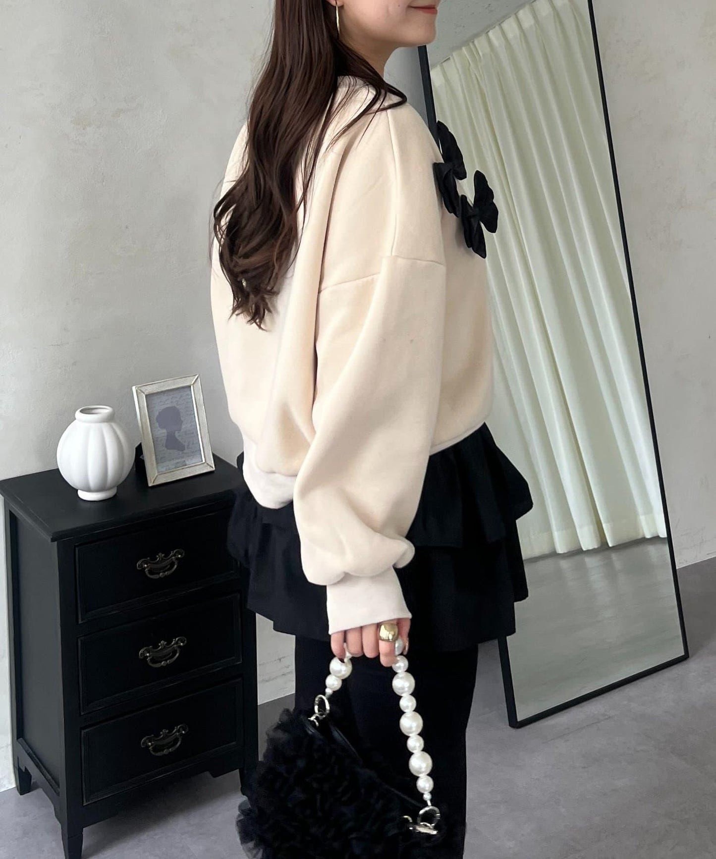 隨機蝴蝶結加絨衛衣