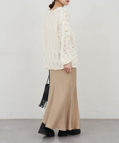 不對稱下襬美人魚裙