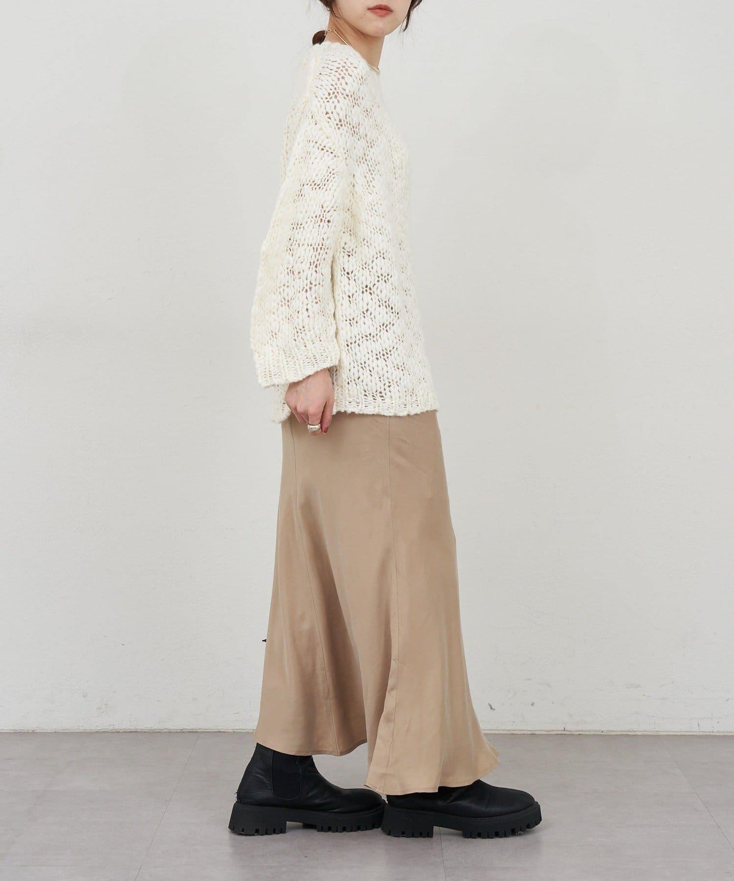 不對稱下襬美人魚裙