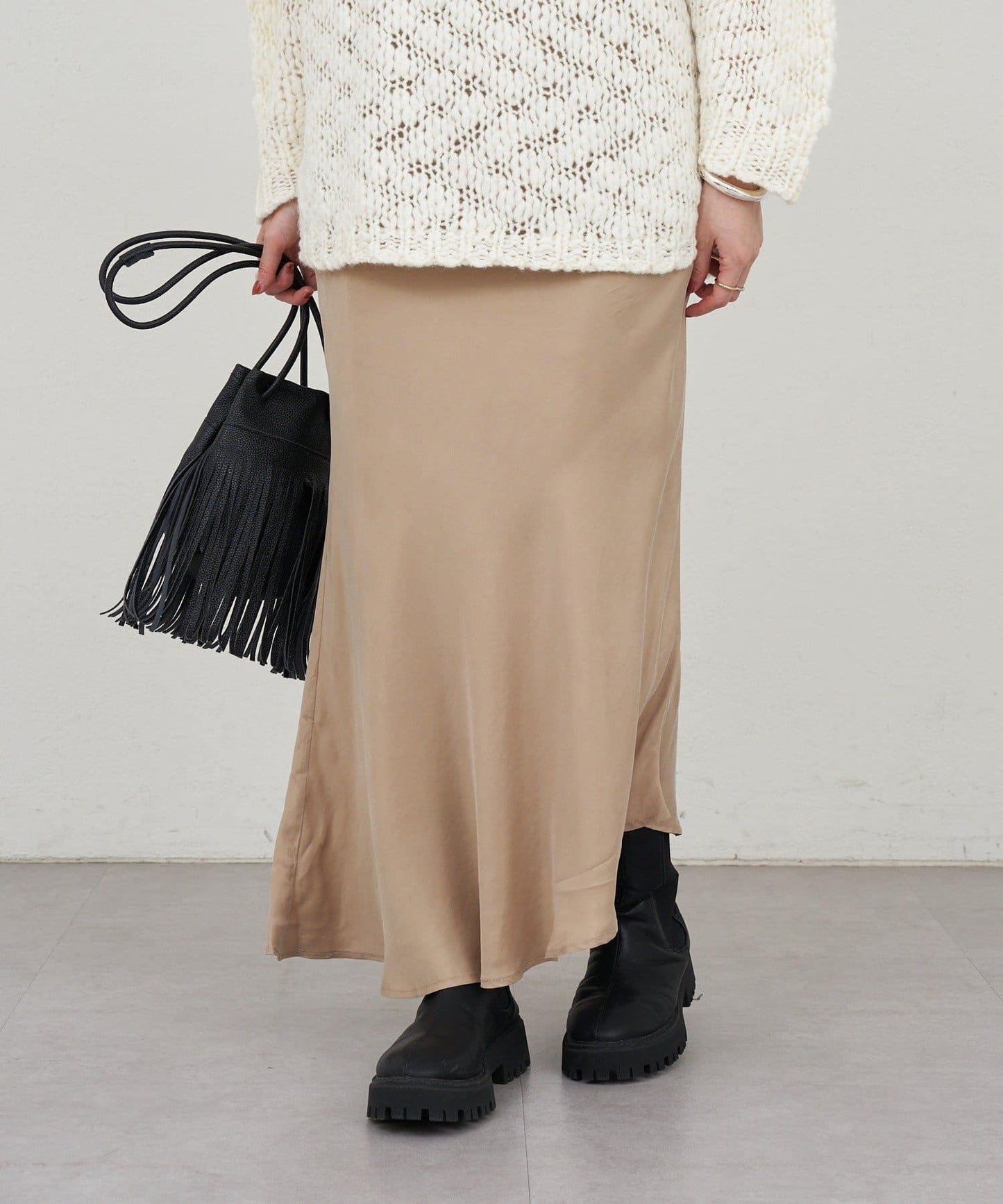 不對稱下襬美人魚裙