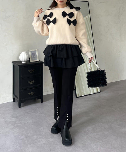 隨機蝴蝶結加絨衛衣