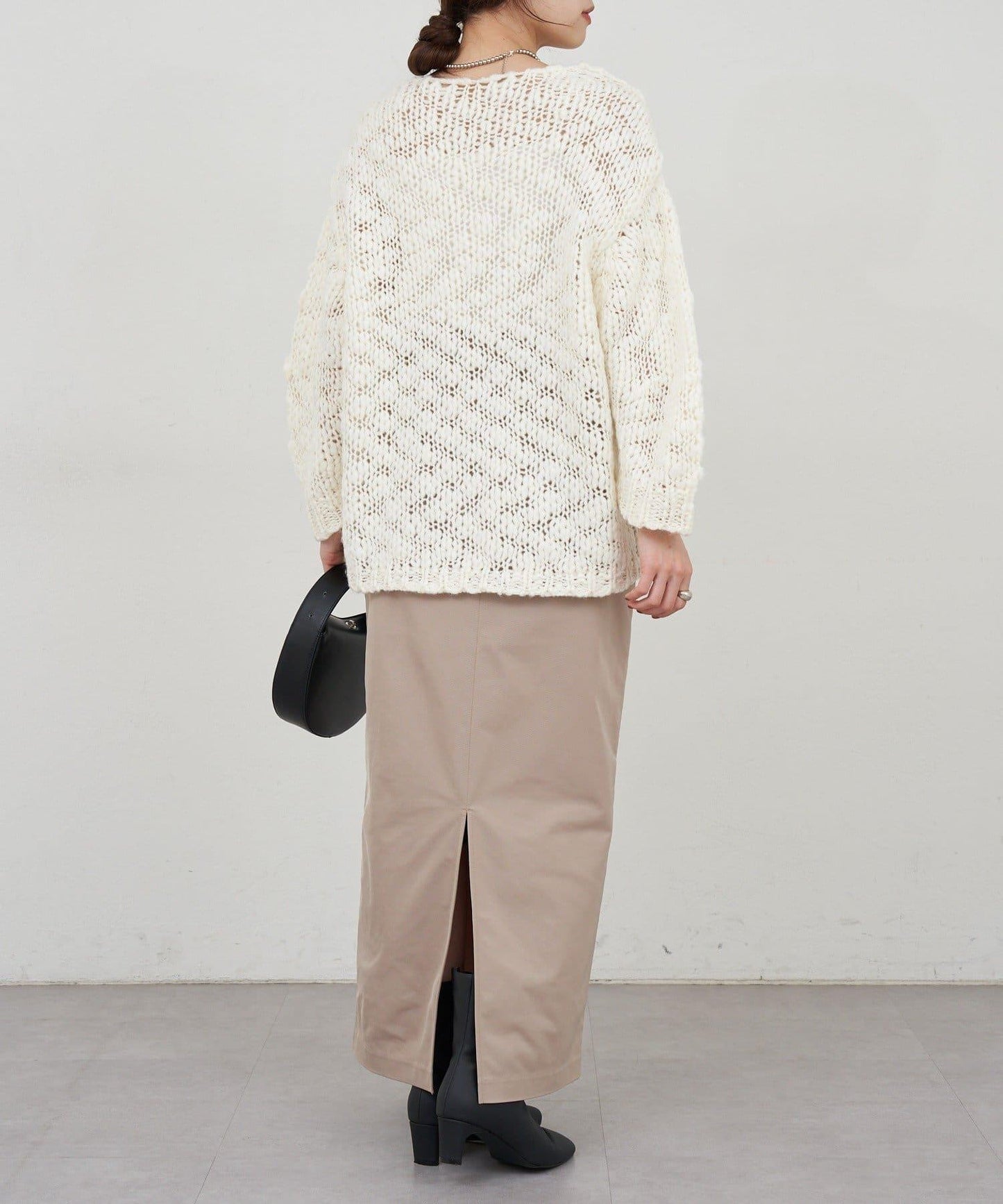 質感針織套頭衫