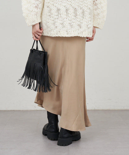 不對稱下襬美人魚裙