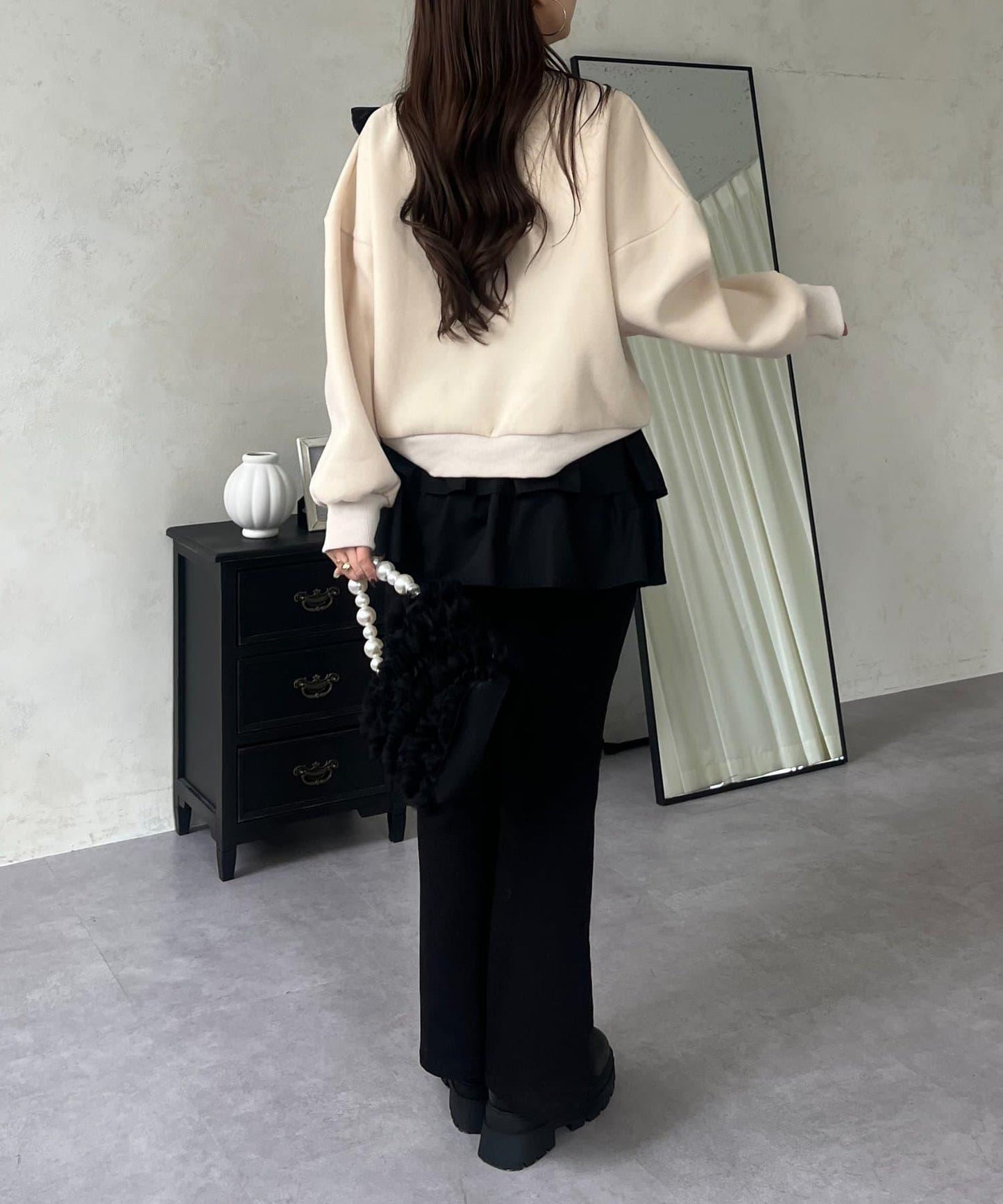 隨機蝴蝶結加絨衛衣