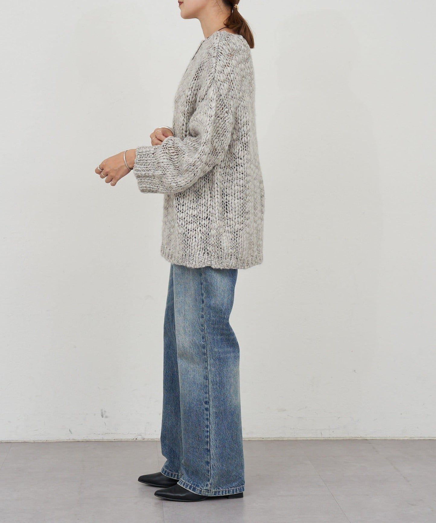 質感針織套頭衫