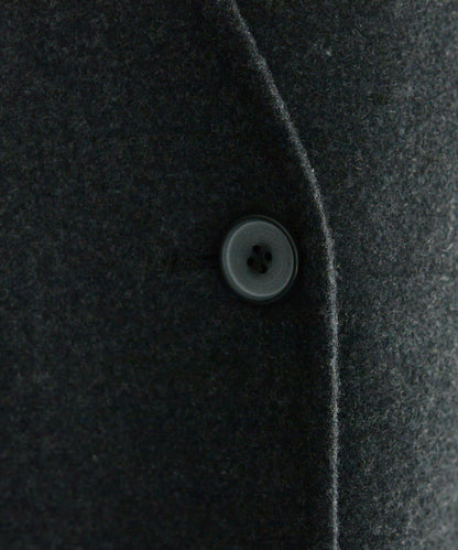 手工風羊毛混紡馬甲背心