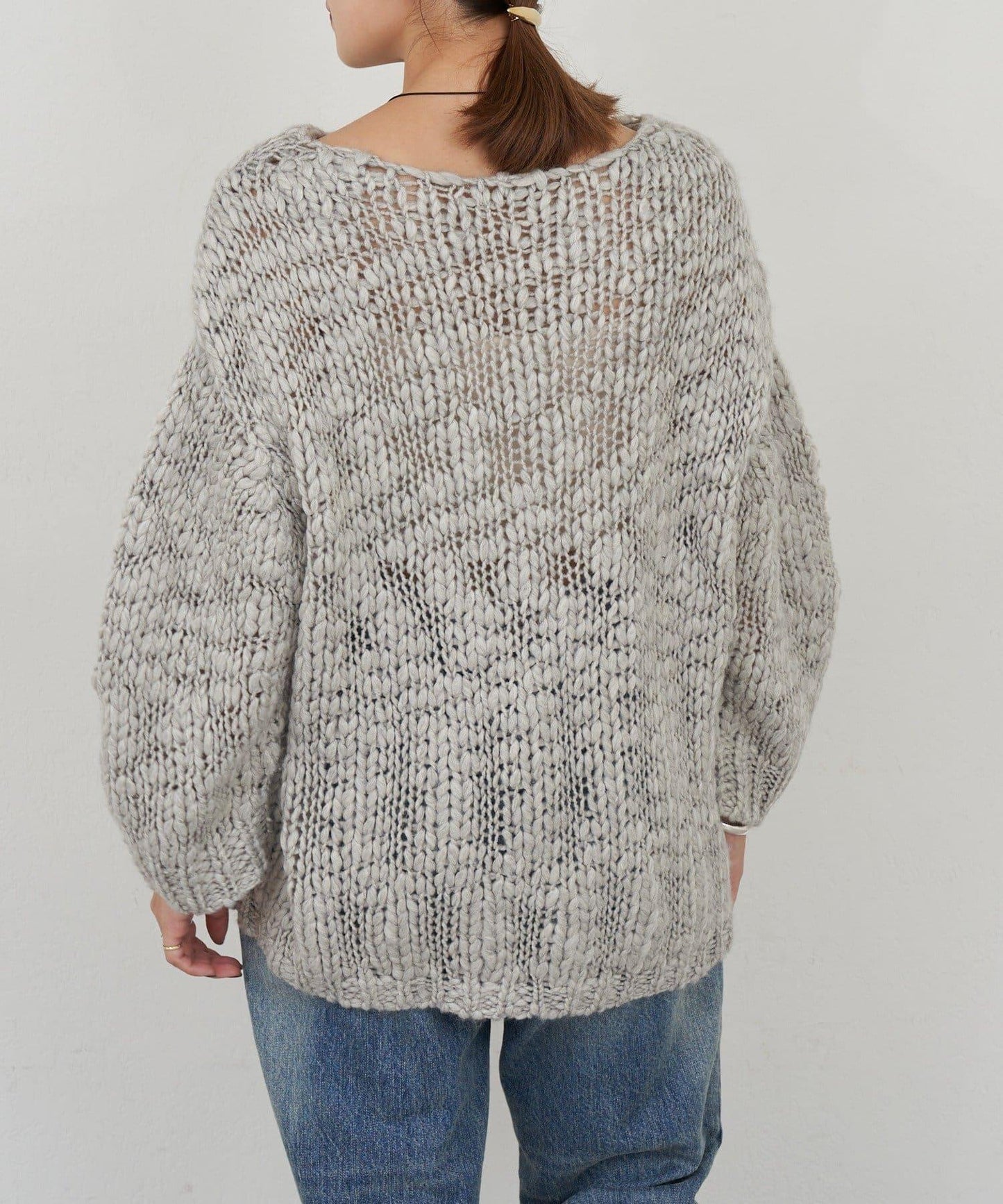 質感針織套頭衫