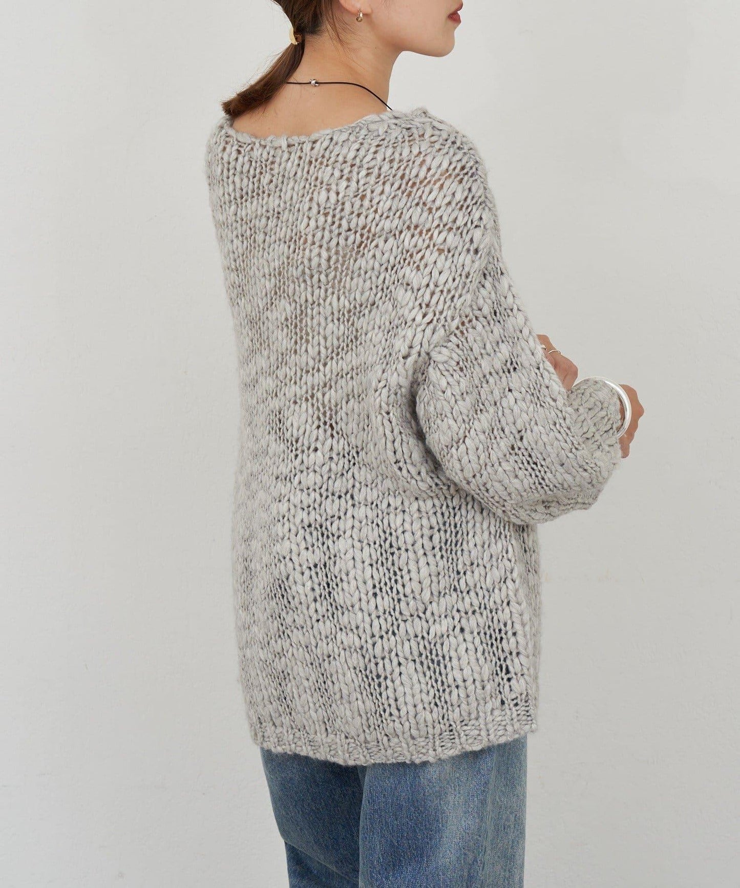 質感針織套頭衫