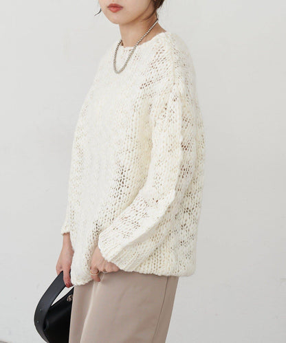 質感針織套頭衫