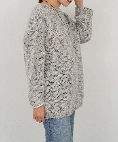 質感針織套頭衫