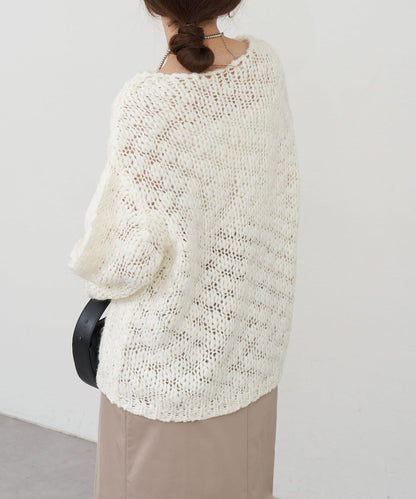 質感針織套頭衫