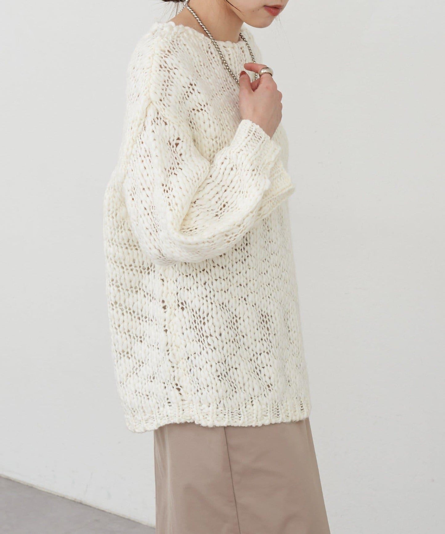 質感針織套頭衫