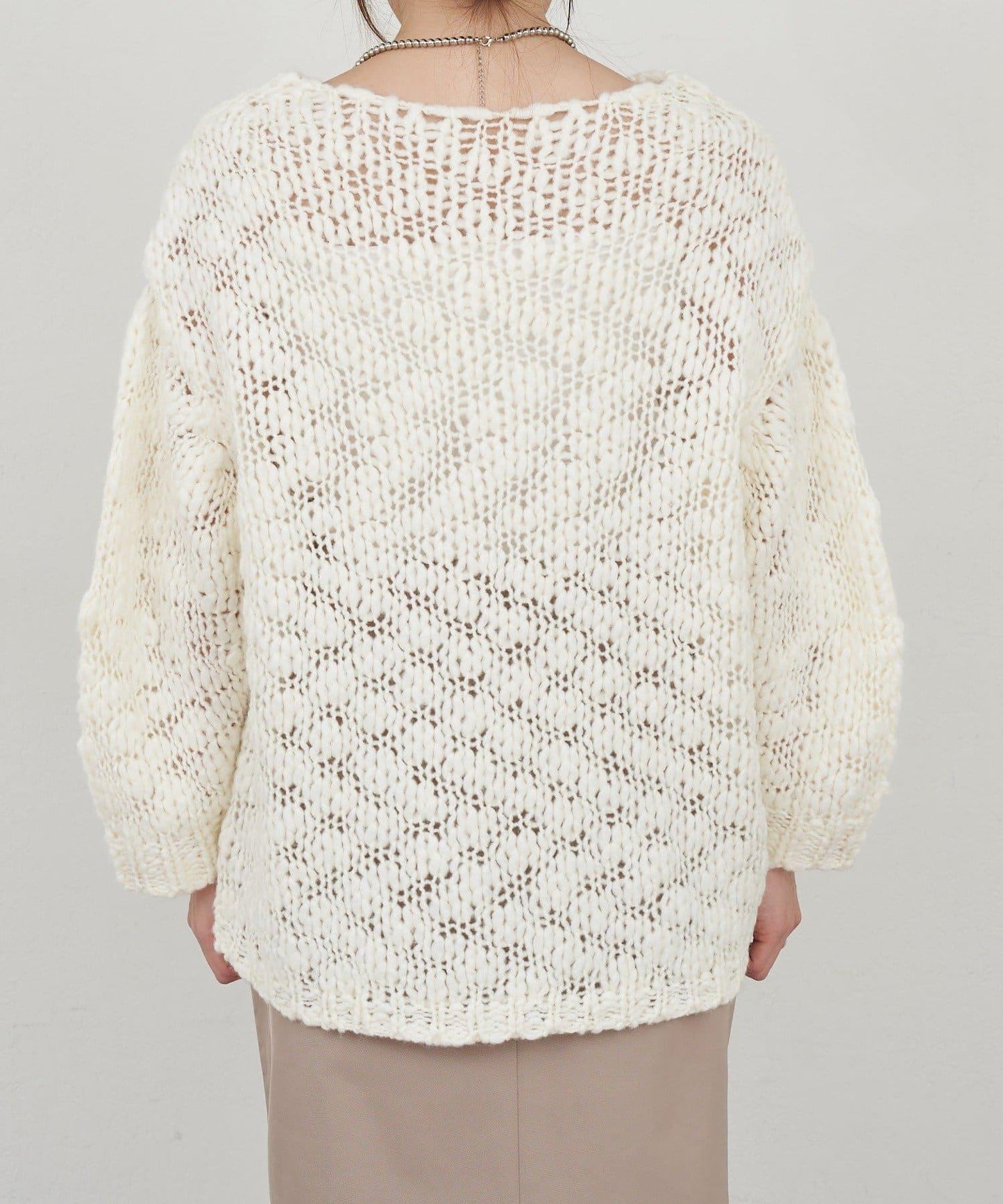 質感針織套頭衫