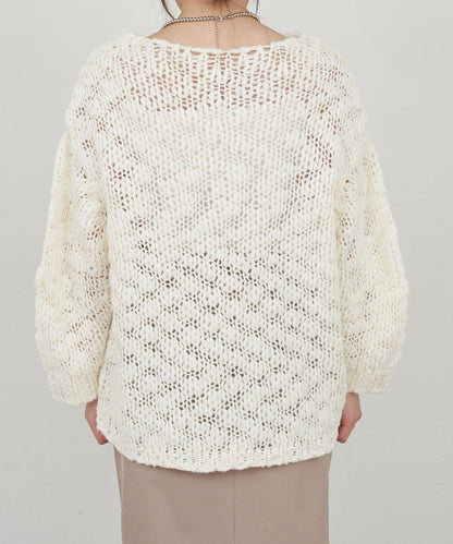 質感針織套頭衫