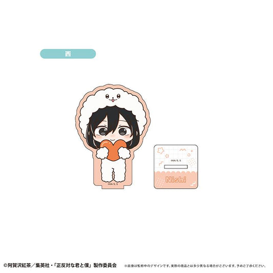 正反對的你與我_迷你角色亞克力立牌 雪人ver. 西